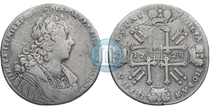 Picture 1 rouble 1728 year  "Type of 1728"