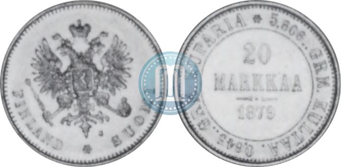 Фото 20 марок 1879 года S 