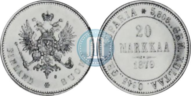 Фото 20 марок 1879 года S 