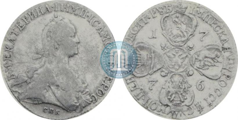 Picture 10 roubles 1776 year СПБ 