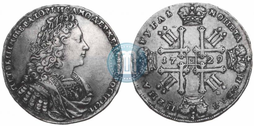 Picture 1 rouble 1729 year  "Type of 1728"