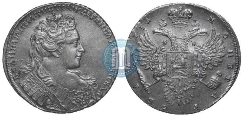 Picture 1 rouble 1731 year  