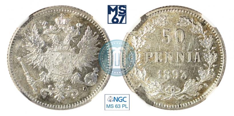 Фото 25 пенни 1889 года L 