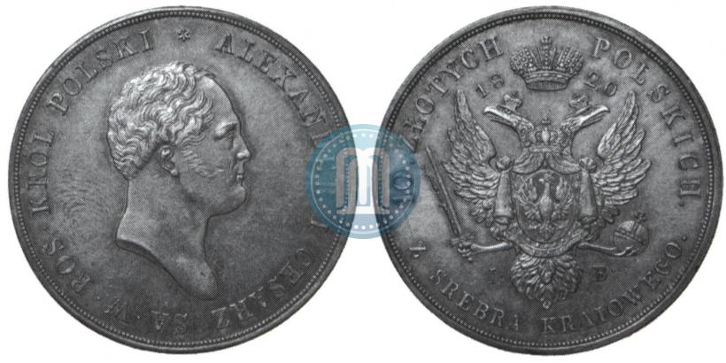 Picture 10 złotych 1820 year IB 