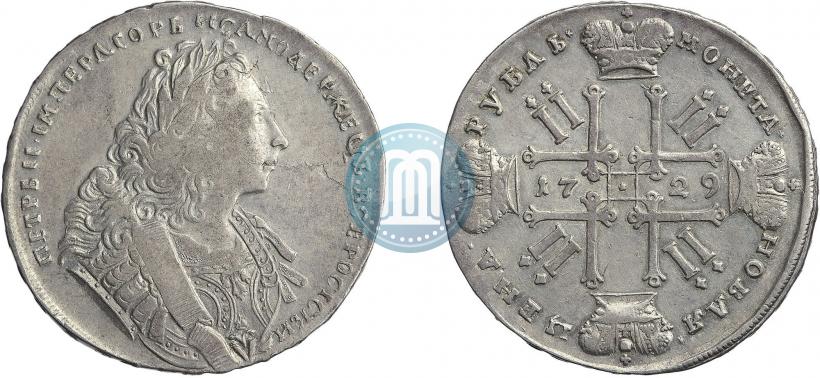 Picture 1 rouble 1729 year  "Type of 1729"
