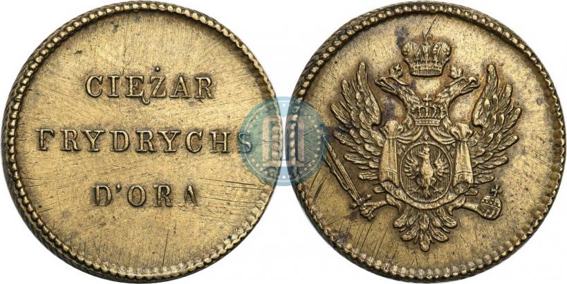 Picture Weight of ducat coin 1817 year  