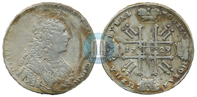 Picture 1 rouble 1729 year  "Type of 1728"