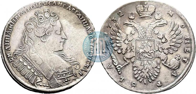 Picture 1 rouble 1732 year  