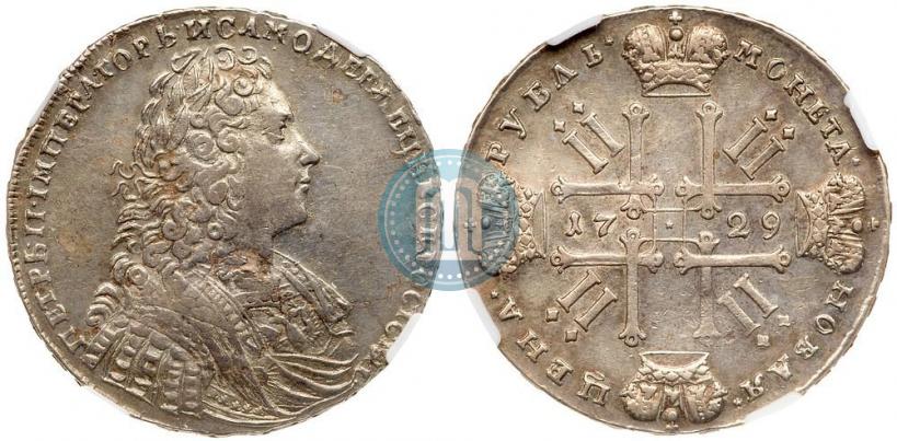 Picture 1 rouble 1729 year  "Type of 1728"