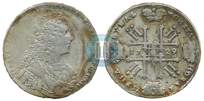 Picture 1 rouble 1729 year  "Type of 1728"