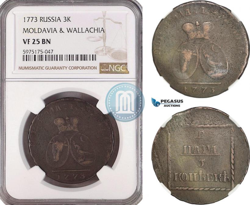 Фото 2 пара - 3 копейки 1773 года  