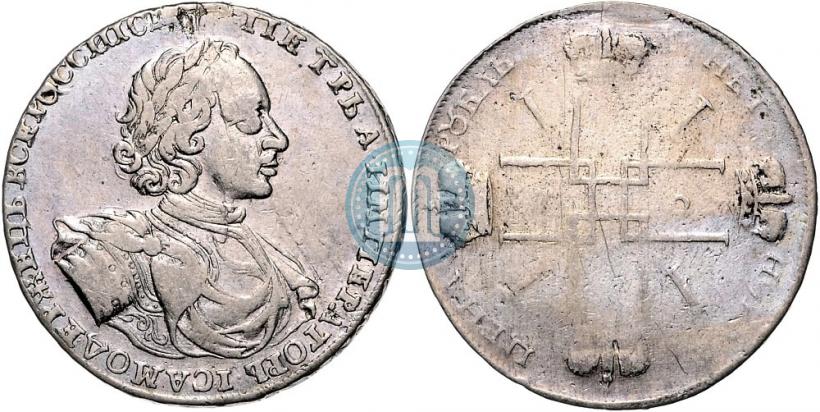 Picture 1 rouble 1722 year  