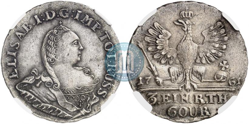 Picture 1/3 Thaler 1761 year  