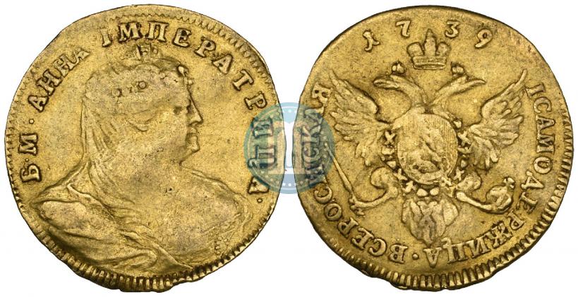 Picture 1 ducat 1739 year  