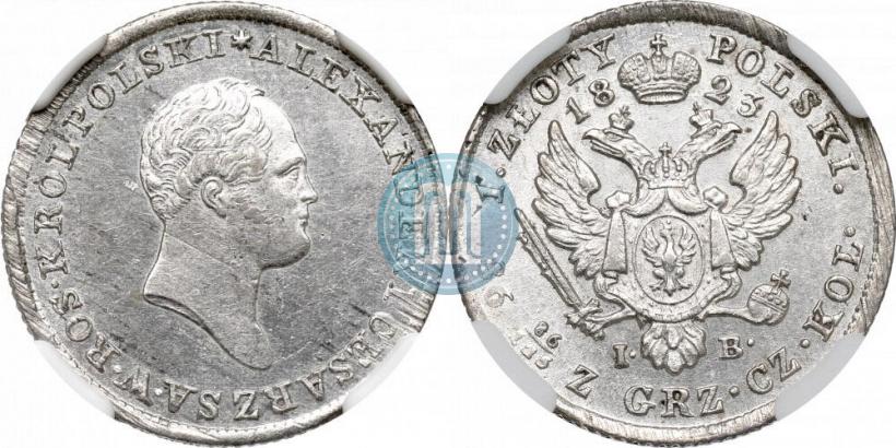 Picture 1 złoty 1823 year IB 