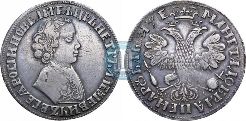 Picture 1 rouble 1705 year МД 