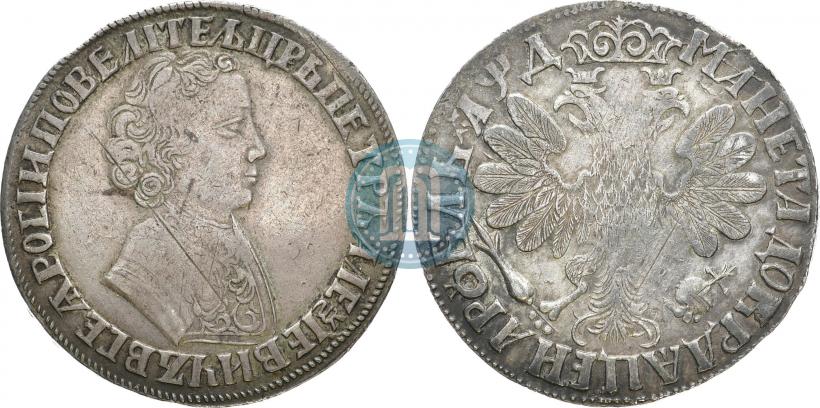 Picture 1 rouble 1704 year  