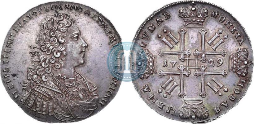 Picture 1 rouble 1729 year  "Type of 1728"