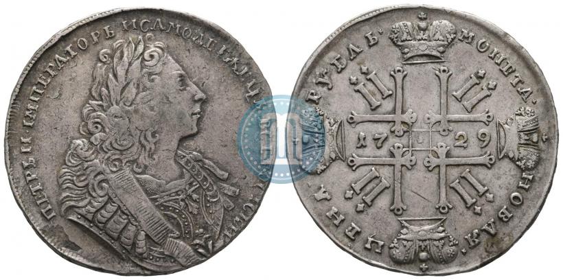 Picture 1 rouble 1729 year  "Type of 1729"