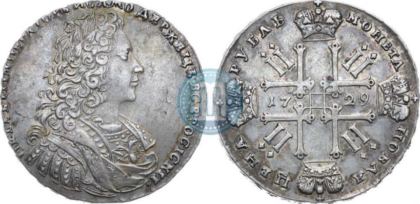 Picture 1 rouble 1729 year  "Type of 1728"