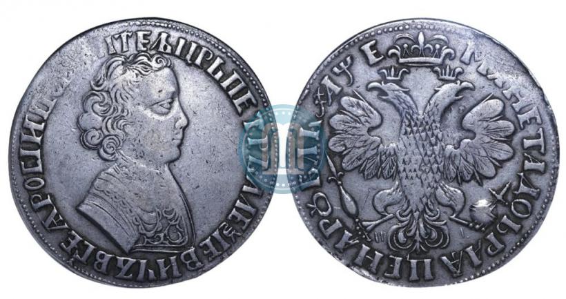 Picture 1 rouble 1705 year МД 