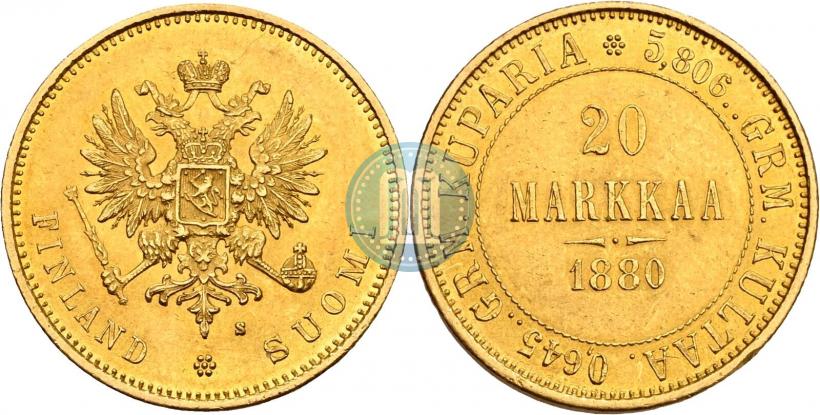 Фото 20 марок 1880 года S 