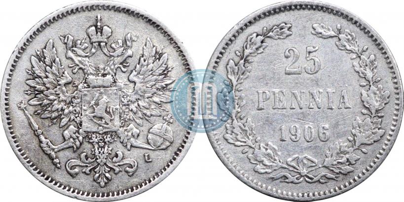 Picture 50 pennia 1911 year L 