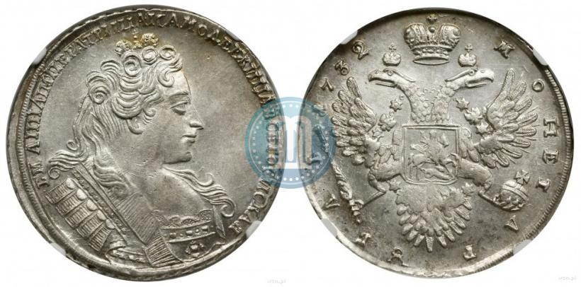 Picture 1 rouble 1732 year  