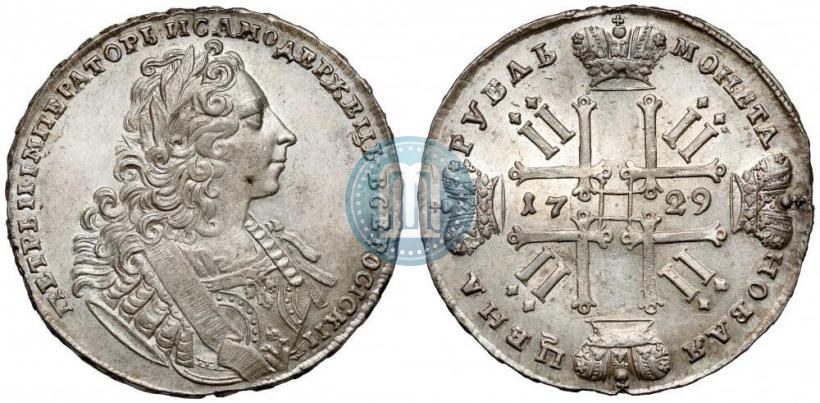 Picture 1 rouble 1729 year  "Type of 1729"