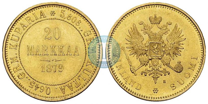 Фото 20 марок 1879 года S 