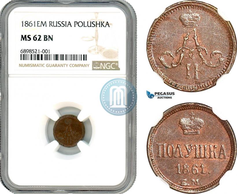 Picture Polushka 1861 year ЕМ 