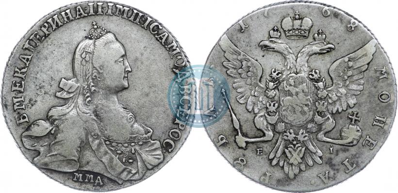 Picture 1 rouble 1768 year ММД-EI 