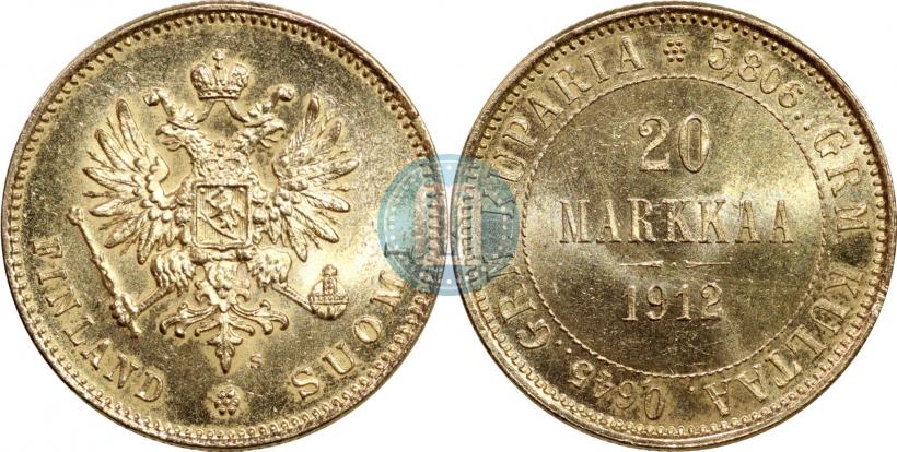 Фото 20 марок 1912 года S 