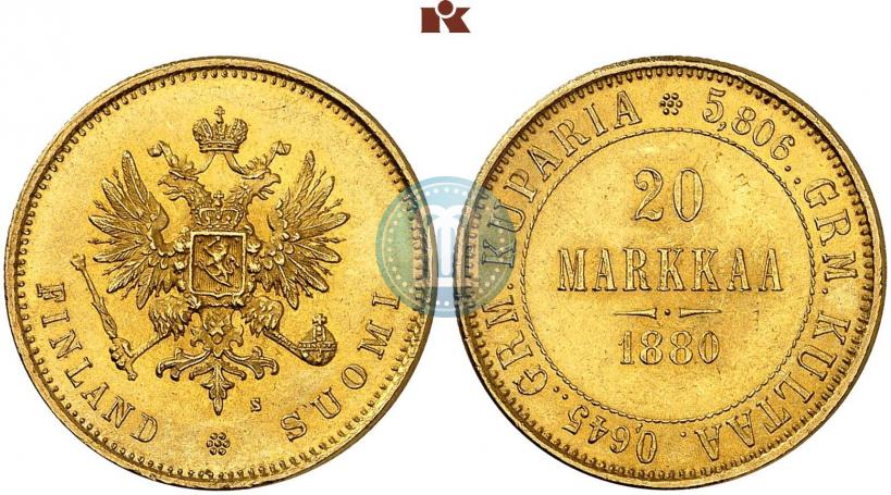 Фото 20 марок 1880 года S 