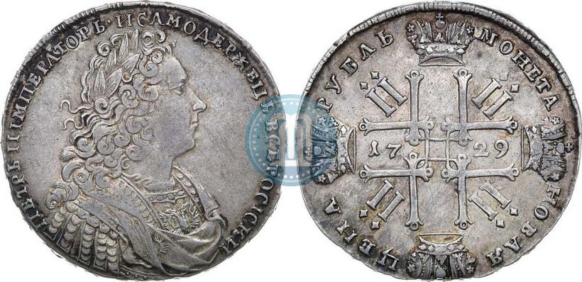 Picture 1 rouble 1729 year  "Type of 1728"