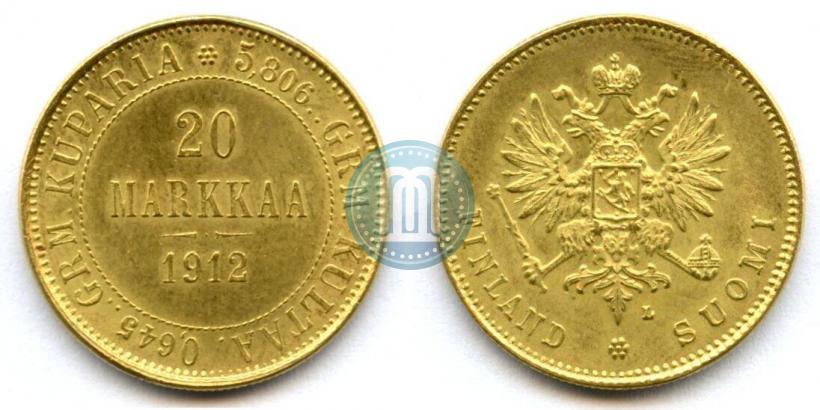 Picture 20 markkaa 1912 year L 