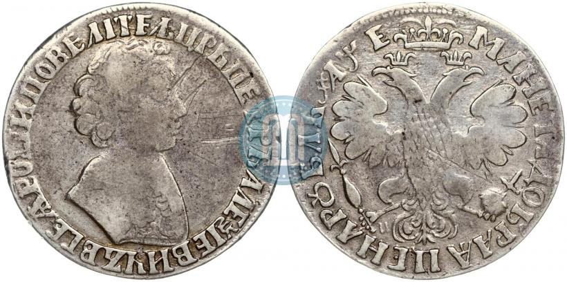 Picture 1 rouble 1705 year МД 