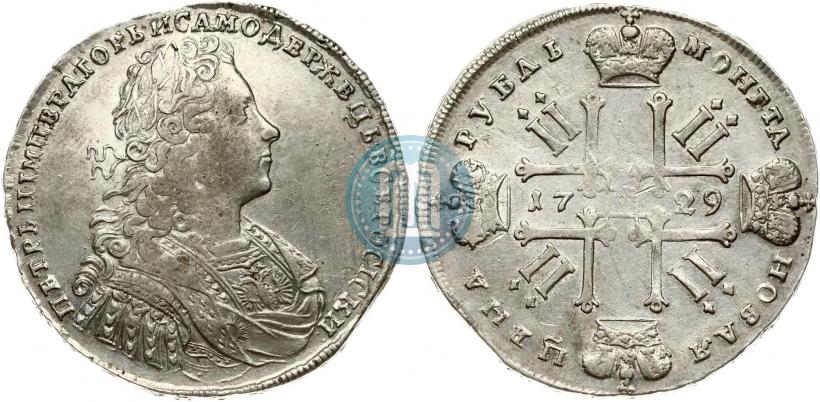 Picture 1 rouble 1729 year  "Type of 1728"