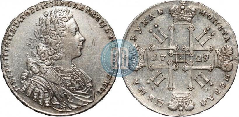 Picture 1 rouble 1729 year  "Type of 1728"