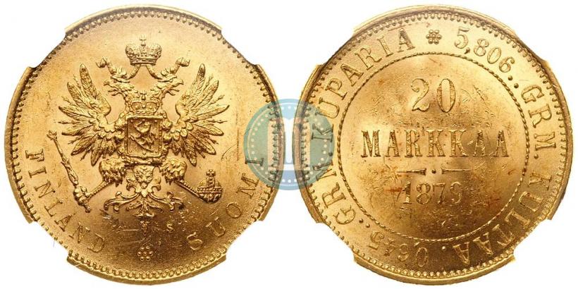 Фото 20 марок 1879 года S 