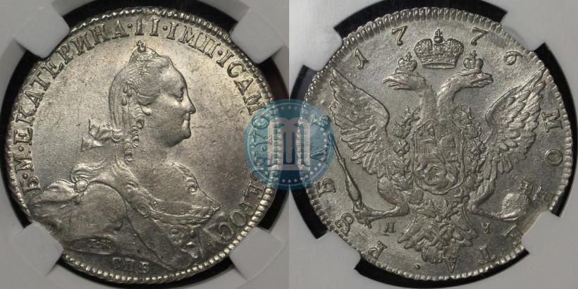 Picture 1 rouble 1776 year СПБ-ЯЧ 