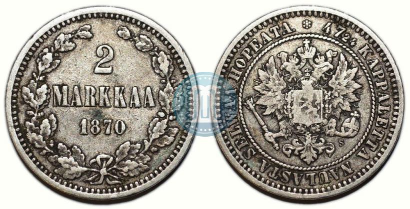 Фото 2 марки 1870 года S 