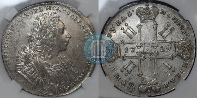 Picture 1 rouble 1729 year  "Type of 1729"