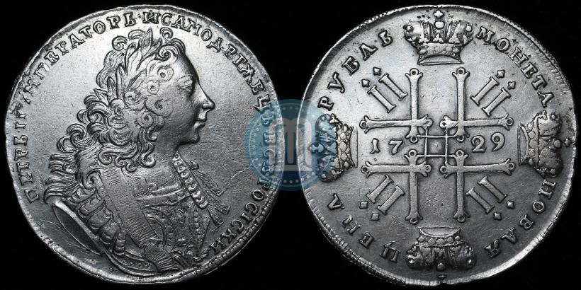 Picture 1 rouble 1729 year  "Type of 1729"