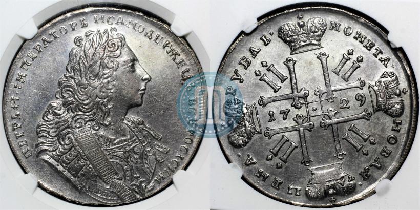 Picture 1 rouble 1729 year  "Type of 1729"