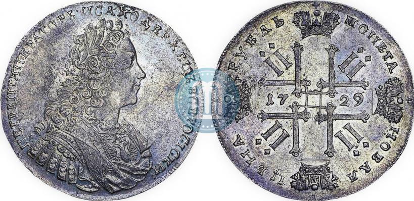 Picture 1 rouble 1729 year  "Type of 1728"