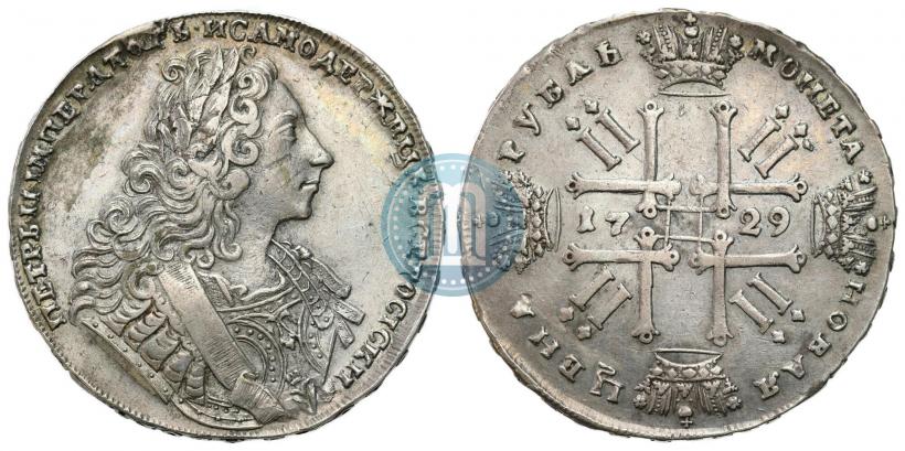 Picture 1 rouble 1729 year  "Type of 1729"