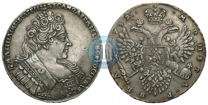 Picture 1 rouble 1732 year  