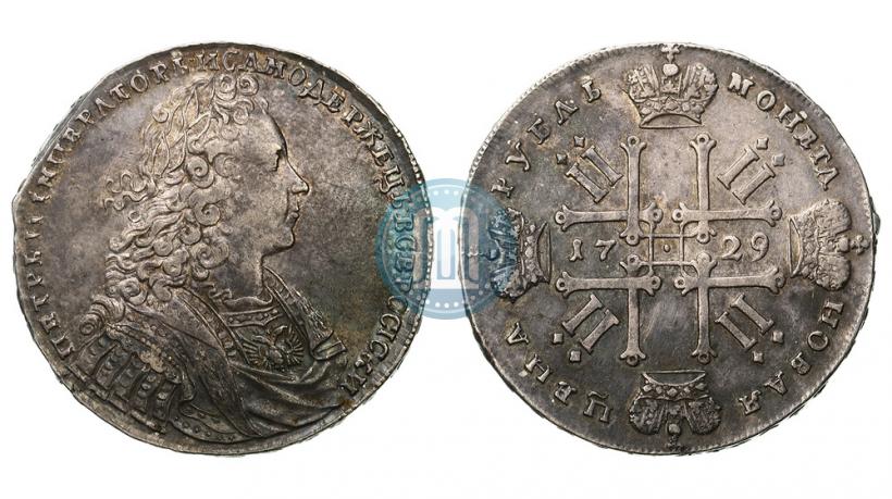 Picture 1 rouble 1729 year  "Type of 1728"