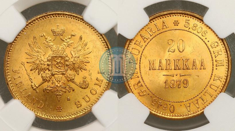 Фото 20 марок 1879 года S 